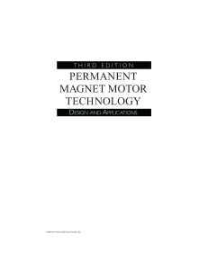 ElectricalandComputerEngineeringJacekF.Gieras-PermanentMagnetMotorTechnology DesignandApplicationsThirdEdition-CRCPress2009