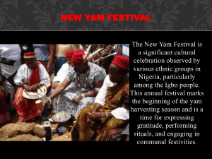 NIGERIAN FESTIVAL