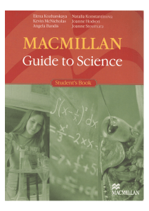 Macmillan Guide to Science Student-s Book