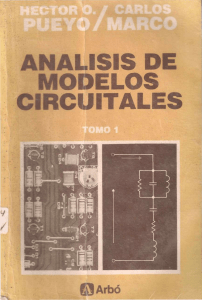 Analisis de modelos circuitales I - Pueyo Marco