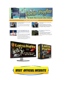 Lotto Profits Review: Scam or Legit Lottery Software Program to Use?