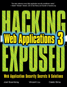 Hacking Exposed™ Web applications  Web application security secrets and solutions ( PDFDrive )