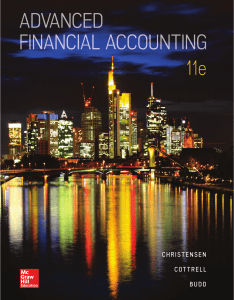 Advanced Financial Accounting Textbook