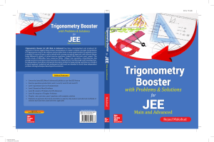 Trigonometry Booster with Problems and Solutions