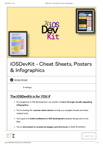 iOSDevKit - Cheat Sheets, Posters & Infographics