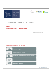 Português - 2023- 2024 - TR. Exerc. 5.1 a 5.5
