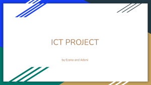 ICT PROJECT