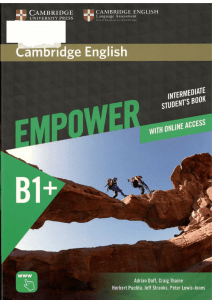 Empower B1 , Intermediate. Student's Book ( PDFDrive )