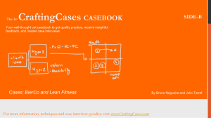 Side B - The 1st CraftingCases Casebook