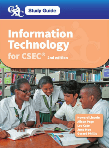 CXC Study Guide Information Technology
