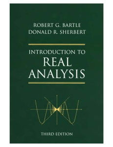 Robert G. Bartle, Donald R. Sherbert - Introduction to Real Analysis, 3rd Edition-Wiley (1999)