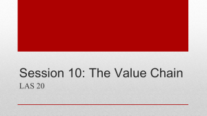 The Value Chain-LAS