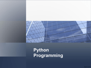 python lecture2