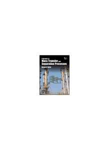 Mass Transfer & Separation Processes Textbook