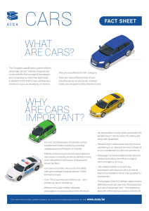 factsheet cars