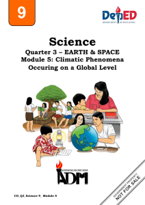 Science-9 Q3 Module-5 Climatic-Phenomena-Occurring-on-a-Global-Level
