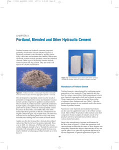 Portland, Blended and Other Hydraulic Cement C PCA Chapter 3