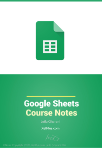 Google Sheets Notes