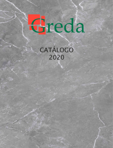 CATALOGO GREDA 2020
