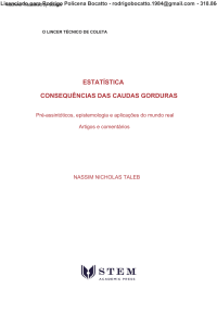 Statistical Consequences of Fat Tails compressed-traduzido