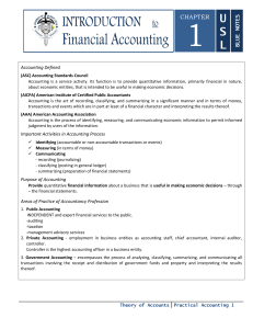 1. Introduction to Financial Accounting - EDITED