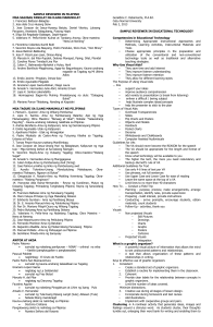 Rebamonte, G. (2013)- Hand outs for Filipino majors