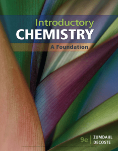 Introductory Chemistry 9e
