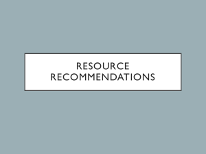 Yale Recommended Consulting Resources