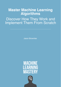 master machine learning algo from scratch