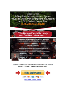 Neuropathy Revolution Review: Is It Scam or Legit? PDF Download!!!