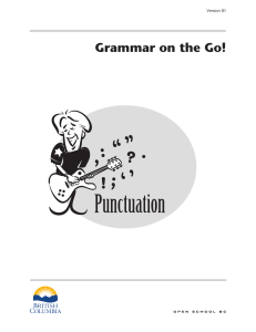 punctuation guide 1 for ss