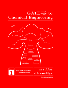GATEway To Chemical Engineering 