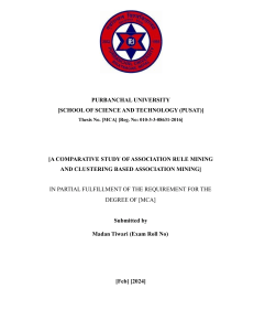 Thesis Dissertation(MCA) Final