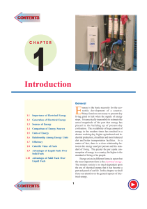 Introduction to Electrical Energy: Textbook