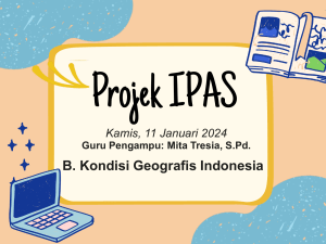 Kondisi Geografis Indonesia (Luas - Letak Wilayah Indonesia)