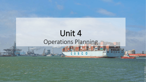 Operations-Planning