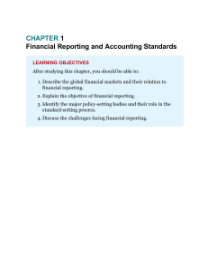 Ch01 Financial Reporting and Accounting Standards