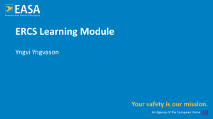 ERCS Learning Module Slides EASA 10dec2021