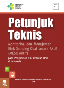 Petunjuk Teknis MESO Aktif TBC RO di Indonesia