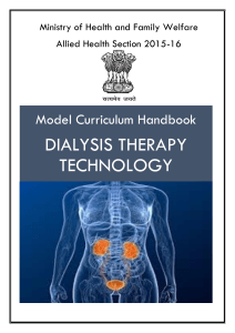 Model Curriculum Handbook Dialys