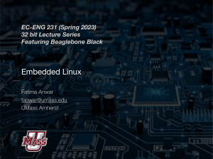 1-Embedded Linux