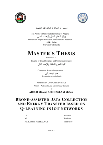 RSD thesis Q-larning