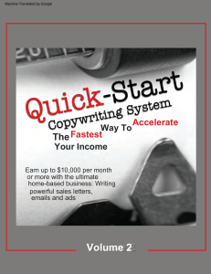 Quick Start Copywriting System (Volume 2)-1-100