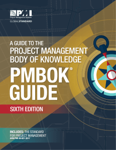 PMBOK Guide (6th Edition) (1)