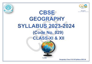 Geography SrSec 2023-24