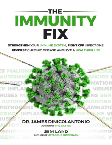 The Immunity Fix: Strengthen Your Immune System