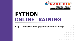 Python Online Training - Naresh IT