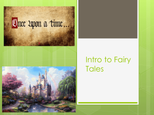 Intro to Fairy Tales & Archetypes Powerpoint REVISED