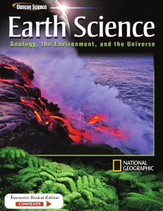 Earth Science, Geology, the Environment and the Universe (2008)