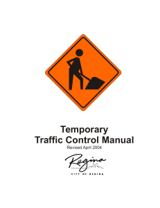 City of Regina Temporary Traffic Control Manual (2004)
